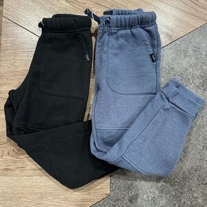 Lee Kids Black and Blue Jogger Pants